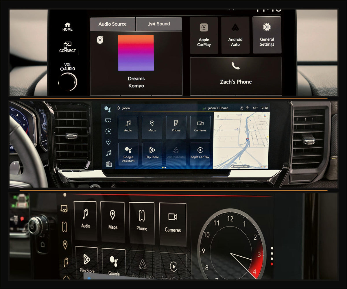 Factory car screens compatible with Senway 1